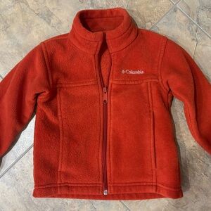 Columbia Kids' Burnt Orange Fleece Jacket